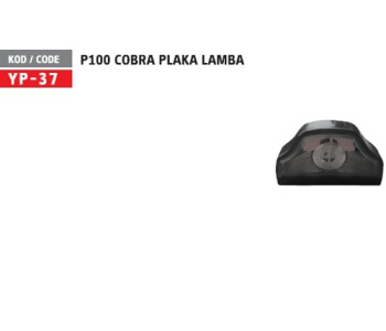 {Katagori} / PLAKA LAMBA LEDLİ ÜNİVERSAL YM FORD P100   SİYAH    YÜCE 