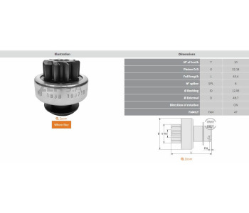 {Katagori} / MARŞ DİŞLİ 10D VALEO TİP OPEL MOVANO RENAULT MASTER  594747 F72358  Z1838 SD3081  