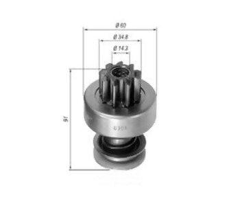 {Katagori} / MARŞ DİŞLİ 9D BOSCH TİP MERCEDES 302 MAGIRUS VOLVO  2*341  F52873  Z301  SDR1081 