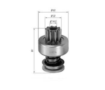 {DepartmanAdi} / MARŞ DİŞLİ 10D BOSCH TİP JOHN DEERE TRAKTÖR  2*200-201-346     F52878  Z304  SDR1125 {Ozet}