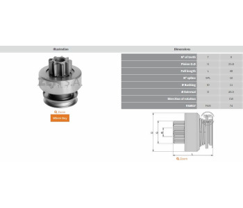 {Katagori} / MARŞ DİŞLİ 9D BOSCH TİP ALBEA DOBLO CORSA 1.3 MULTİJET VİTO SPRİNTER   F53602  Z1619  SD0136 