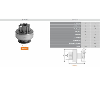 {Katagori} / MARŞ DİŞLİ 9D DELCO TİP CAPTİVA OPEL ANTARA FORD FOCUS  10500475        Z1482 