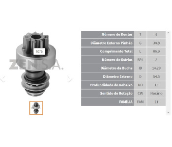 {Katagori} / MARŞ DİŞLİ 9D BOSCH TİP MERCEDES  2*022-030-183-900  9*3444     Z1076  SDR1071 