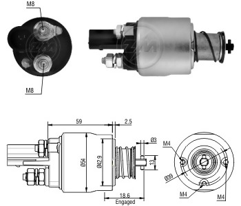 {DepartmanAdi} / MARŞ OTOMATİĞİ 12V VALEO TİP 2 DELİK SOKETLİ VW CADDY TRANSPORTER 1.9 T5 AUDİ CED5242  A0911 CED5155 {Ozet}