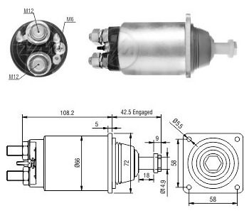 {DepartmanAdi} / MARŞ OTOMATİĞİ 24V BOSCH TİP SCANİA 114 124 144 DAF TEK ÇIKIŞ {Ozet}