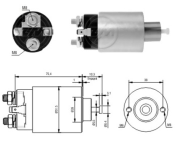 {DepartmanAdi} / MARŞ OTOMATİĞİ 12V MİTSUBİSHİ TİP L200 L300  {Ozet}