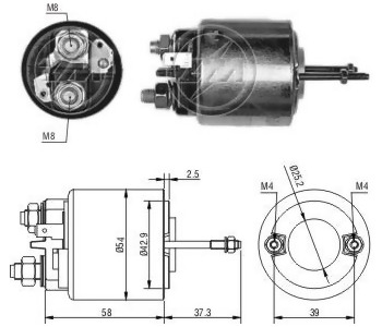 {DepartmanAdi} / MARŞ OTOMATİĞİ 12V VALEO TİP 2 DELİK FİŞLİ CLİO KANGO                             CED5099 CED {Ozet}