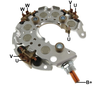 {DepartmanAdi} / DİYOT TABLASI NİPPONDENSO TİP 117MM FORD FOCUS C-MAX  1.6     RN39  INR437  GA1151 GA1314 {Ozet}