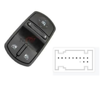 {Katagori} / CAM KALDIRMA ANAHTARI ÇİFTLİ SOL 11 FİŞLİ AYNA ANAHTARLI OPEL CORSA D AN372 