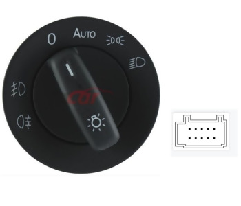 {DepartmanAdi} / FAR ANAHTARI ÇEVİRMELİ 10 FİŞLİ GOLF 5 JETTA PASSAT CADDY           KOBE AN463  {Ozet}