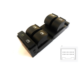 {DepartmanAdi} / CAM KALDIRMA ANAHTARI 4 LÜ 16 FİŞLİ AUDİ A3  97-03  AUDİ A6 98-05         KOBE AU500  MCAR-AN1502  {Ozet}