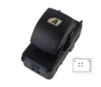 {Katagori} / CAM KALDIRMA ANAHTARI TEKLİ SOL 4 FİŞLİ PJ207 PARTNER BERLINGO TEPEE BERLINGO COMBI MCAR-AN632       