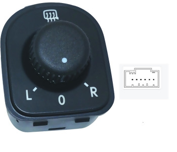 {Katagori} / AYNA ANAHTARI AYARLI 6 FİŞLİ VW GOLF5 JETTA PASSAT TİGUAN   KOBE VW55   MCAR-AN443  