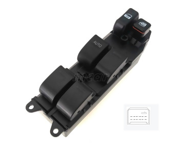 {DepartmanAdi} / CAM KALDIRMA ANAHTARI 4 LÜ 18 FİŞLİ TOYOTA RAV4  CAMRY SIENNA   AN1874 {Ozet}