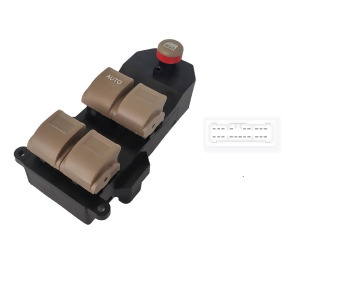 {Katagori} / CAM KALDIRMA ANAHTARI 4 LÜ 20 FİŞLİ KAHVERENGİ HONDA CİVİC CITY CRV JAZZ 01-06   AN894B  