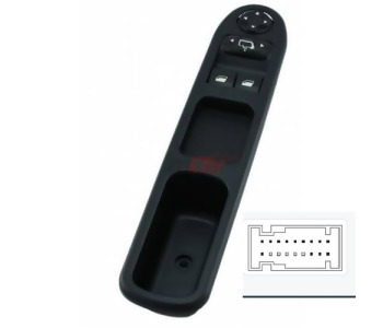 {DepartmanAdi} / CAM KALDIRMA ANAHTARI  ÇİFTLİ SOL 13 FİŞLİ AYNA AYARLI PJ207  CC  WIN        AN      AN610C {Ozet}