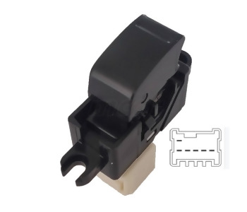 {DepartmanAdi} / CAM KALDIRMA ANAHTARI TEKLİ 6 FİŞLİ  NİSSAN ALMERA 00-08  SENTRA 00-06   AN975 {Ozet}