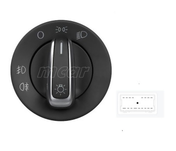 {Katagori} / FAR ANAHTARI ÇEVİRMELİ KROM 17 FİŞLİ VW GOLF 4 PASSAT POLO             AN461C  