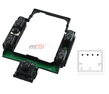 {DepartmanAdi} / CAM KALDIRMA ANAHTARI 4 LÜ ÇERÇEVELİ MERCEDES W202  AN507 {Ozet}