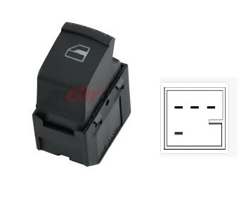 {Katagori} / CAM KALDIRMA ANAHTARI TEKLİ  4 FİŞLİ SHARAN ALHAMBRA LEON TOLEDO GALA         AN411B 