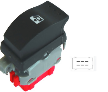 {DepartmanAdi} / CAM KALDIRMA ANAHTARI TEKLİ SOL 6 FİŞLİ MASTER TRAFİC MOVANO  AN716 {Ozet}