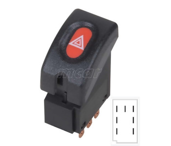 {Katagori} / DÖRTLÜ ANAHTARI 6 FİŞLİ OPEL CORSA COMBO TIGRA OPEL GM         AN1381 