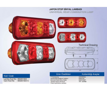 {Katagori} / SİNYAL CAMI JAPON TİP 