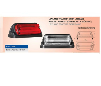 CERAY-851671C STOP CAMI LEYLAND TRAKTÖR 