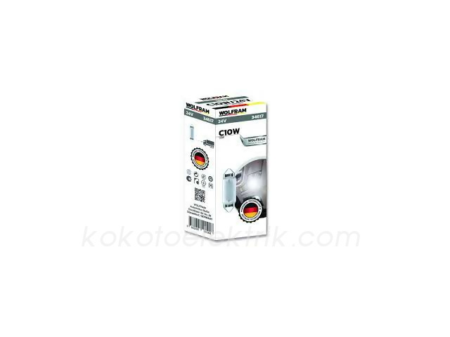 WLF-34617 24V SOFİT AMPUL 10W CW5 41MM UZUN 