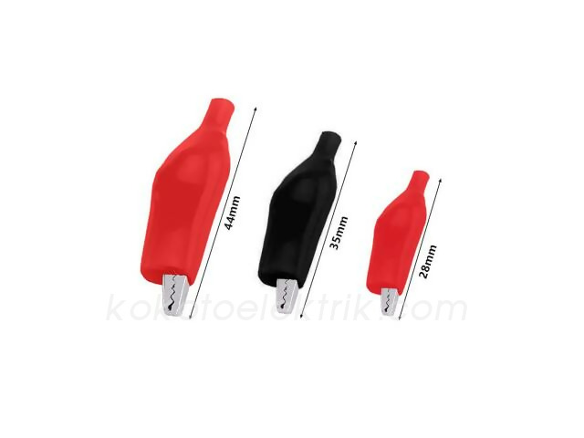 KOK-IC248B AKÜ MAŞASI KÜÇÜK 44MM KIRMIZI SİYAH KROKODİL MAŞA 44MM IC248B 