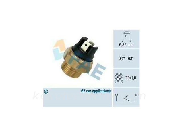 FAE-37350 FAN MÜŞÜRÜ KABLOSUZ 68-82 FAE 