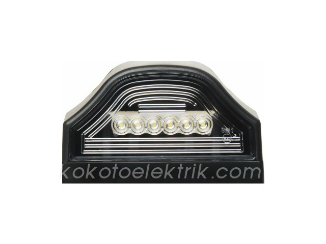 FORMPLAS-FR0213S PLAKA LAMBA LEDLİ ÜNİVERSAL YM FORD P100   SİYAH  