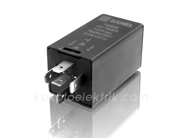 SANEL-T12S30 ROLE 12V ZAMAN ROLESİ  30 SANİYE SONRA SÖNER     T12S30 