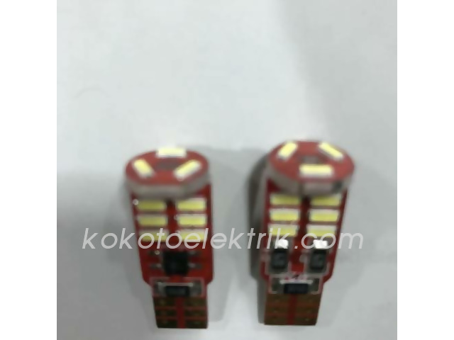 AYB-PH7018NA LED 12V DİPSİZ AMPUL 5W T10 TURUNCU     15 LEDLİ AD  