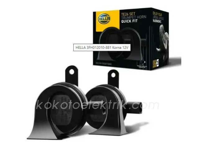 HELLA-3FH012010881 DADAT KORNA 12V KALIN İNCE AD BMW 