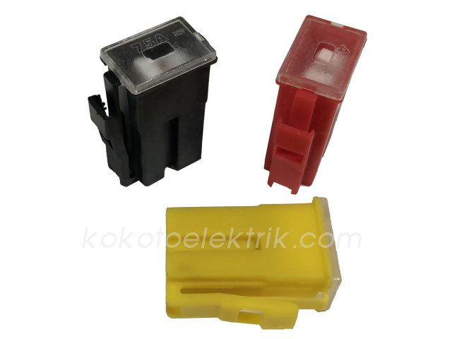 WIN-FS1475A JAPON SİGORTA DİŞİ AYAKLI TIRNAKLI    75A  --SİYAH--BLACK 
