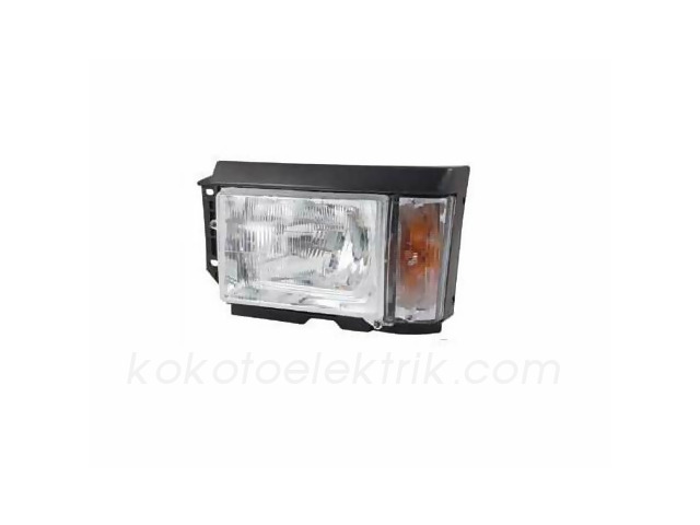 AYF-505631 KOMPLE SİNYALLİ FAR L SOL İVECO ÇERÇEVELİ 11255 120601 505631 