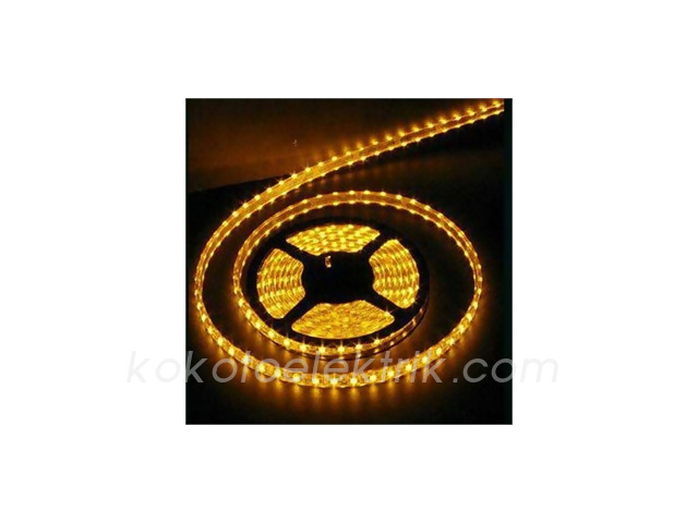 LED-5050S12SE ŞERİT LED 12V SARI        3 CİPLİ KALIN   LED 5050  BR43275   AEM   