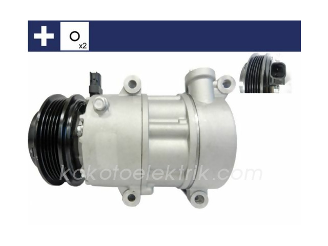MAHLE-ACP1182000S KLİMA KOMPRESÖRÜ 12V 5PK FORD FOCUS 