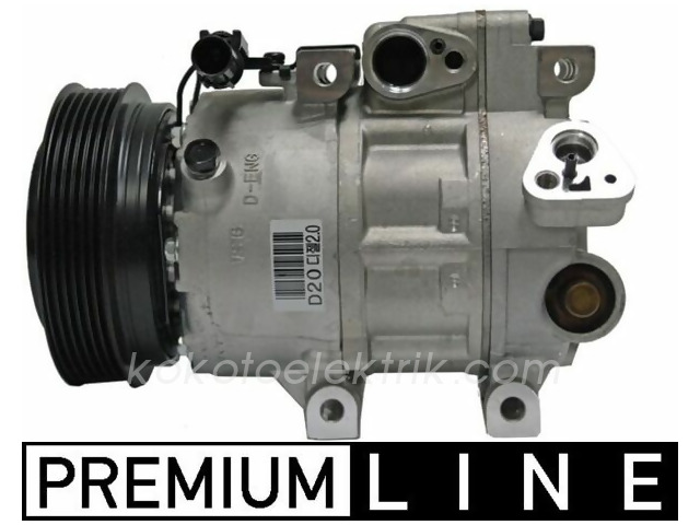 MAHLE-ACP1192000P KLİMA KOMPRESÖRÜ 12V 6PK HYUNDAİ İ30KİA CEED 07 