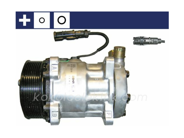 MAHLE-ACP111000S KLİMA KOMPRESÖRÜ 24V 8PK MAN TGA TGX 