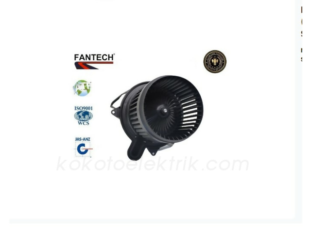 FANTECH-33206005 KALORİFER MOTORU 12V VW AUDİ A4 SKODA PASSAT 