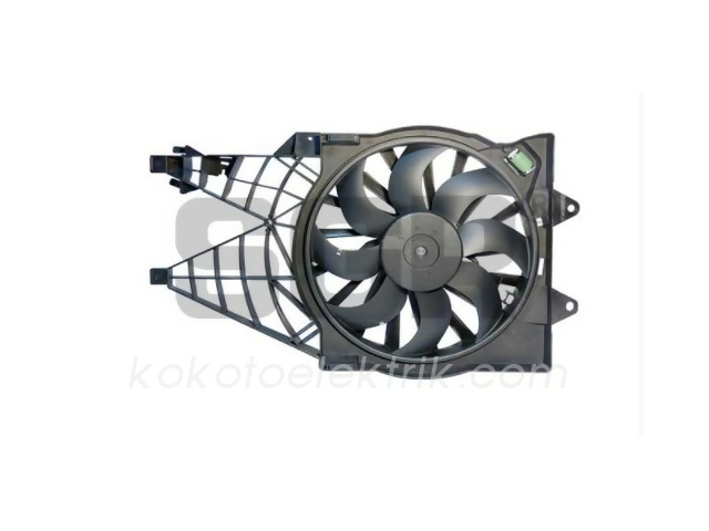 WINDFAN-FAN012 FAN MOTORU 12V DAVLUMBAZLI LİNEA 1.3 1.6  