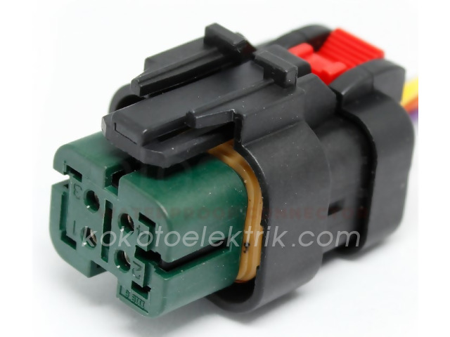 TES-4K057A YESIL SOKET     TES      4K057A 