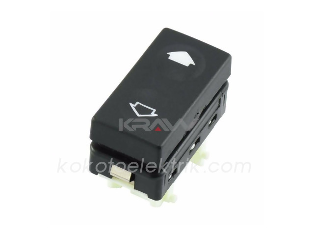 KRAW-AN3501 CAM KALDIRMA ANAHTARI TEKLİ BEYAZ KALIN SOKET BMW W36  