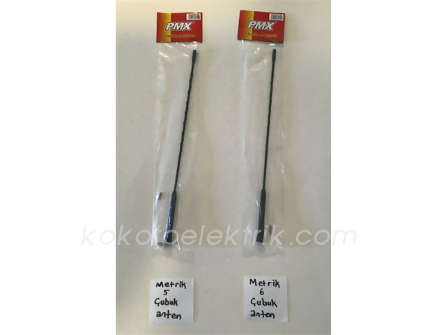 PMX-JBA606M6 ANTEN ÇUBUĞU 41CM BURGULU ÇUBUK ANTEN  JBA606  YES286V   0025086 M6 
