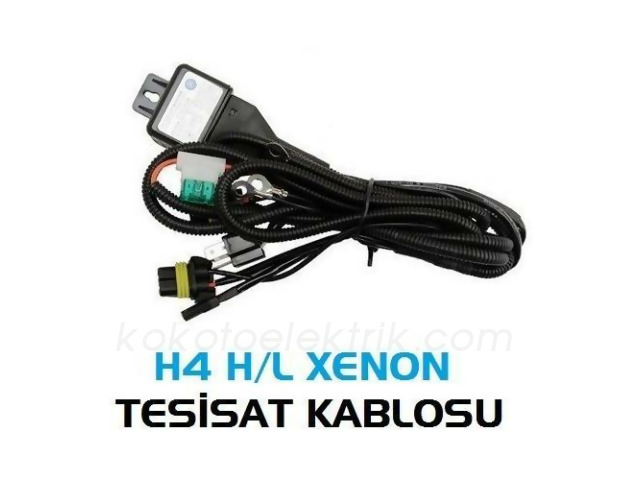 PHOT-PH80PRF H4 KABLO TESİSATI PHOTON PROFESYONEL  ARIZA LAMBASI YAKMAYAN CANBUS 