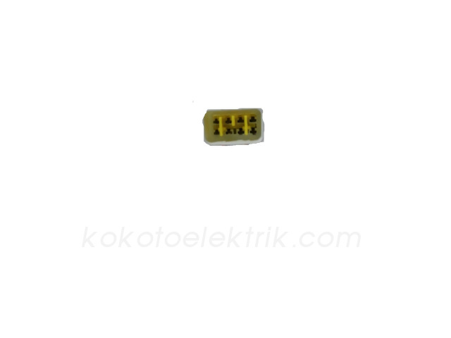TES-8112B İŞ MAKİNASI BAĞLANTI SOKETİ DİŞİ TES8112B 8K  