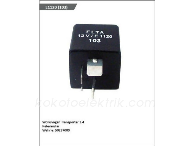 ELTA-E1120 KIZDIRMA ROLESİ   VW TRANSPORTER 2.4 