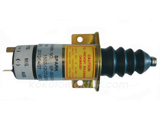 SPARK-SO0246 STOP OTOMATİĞİ 12V ALTTAN AYAKLI 2 FİŞLİ  WOODWARD 